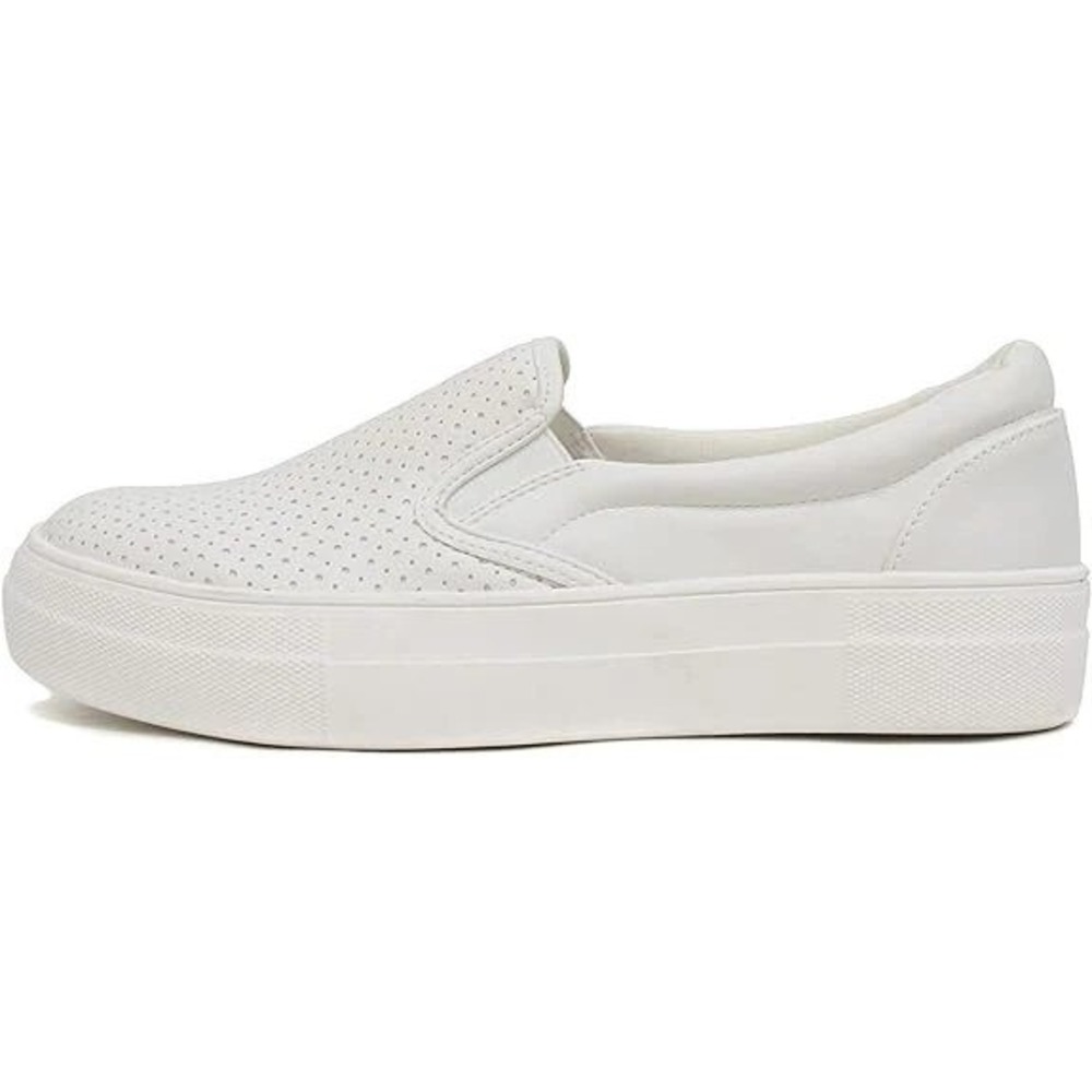 Soda Flat Women Shoes Slip On Loafers Casual Sneakers Memory Foam‎ White 10 NEW